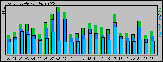 Hourly usage