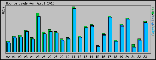 Hourly usage