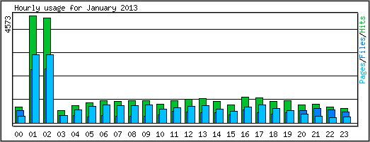 Hourly usage
