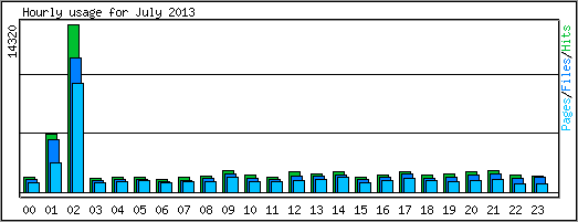 Hourly usage