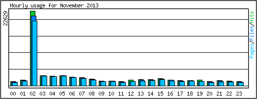 Hourly usage