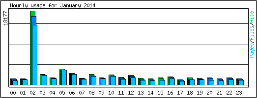 Hourly usage