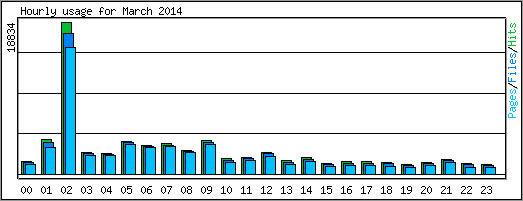 Hourly usage