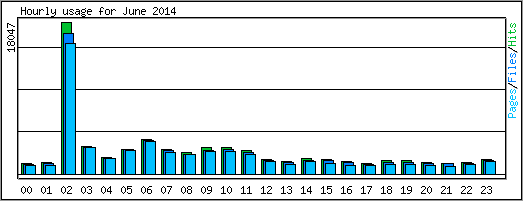 Hourly usage