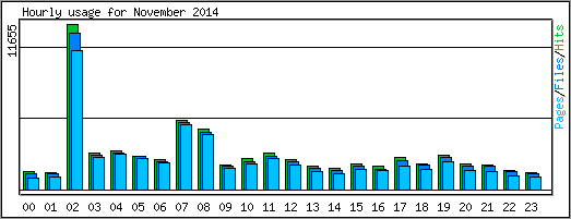 Hourly usage