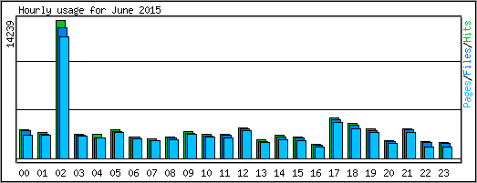 Hourly usage