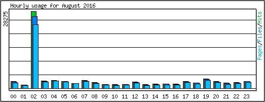 Hourly usage