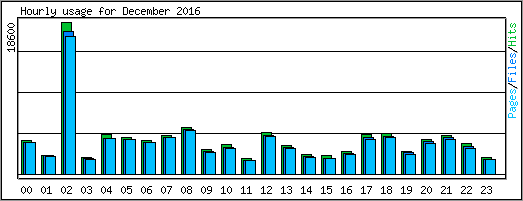 Hourly usage