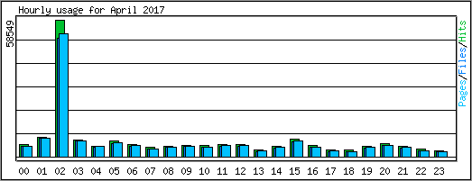 Hourly usage