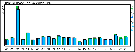 Hourly usage