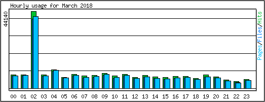 Hourly usage